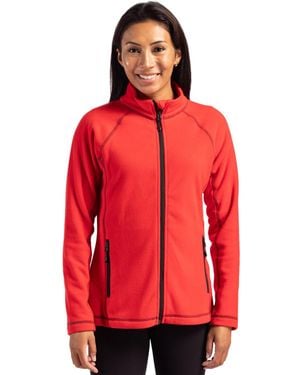 Clique Powder Fleece Full Zip Jacket - Red