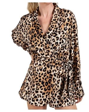 Eesome Long Sleeve Wrap Romper - Black