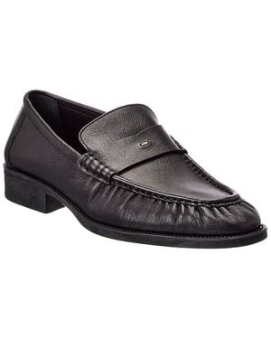 Giuseppe Zanotti Sorrento 15 Leather Loafer - Black