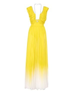 Philipp Plein Maxi Dress - Yellow