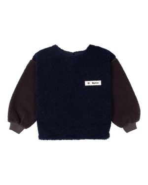 Wynken Kid's Cresta Mix Up Sweatshirt - Blue