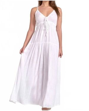 Elan Alana Maxi Dress - Purple