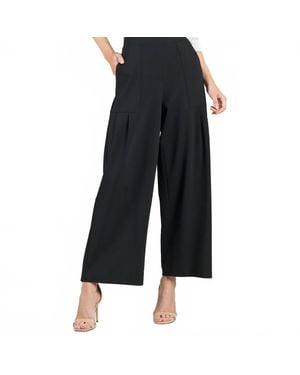Clara Sunwoo Wide Leg Pull On Pants - Black