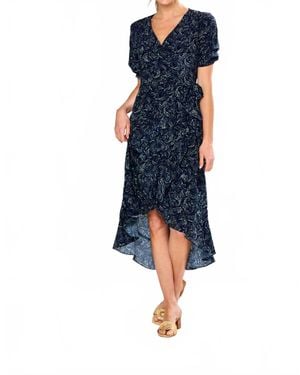 Sara Campbell Eloise High-Low Dress - Blue