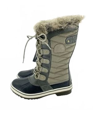 Sorel Tofino Ii Faux Fur Trim Waterproof Winter Boots - Green