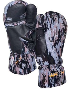 Hunt Monkey Wildcat Dry Tech Hunting Mittens - Blue