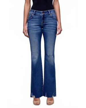 Hidden Jeans Ryan Low Rise Bootcut Jeans - Blue