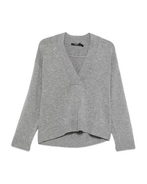 SEVENTY SERGIO TEGON Wool And Cashmere Blend Sweater - Gray