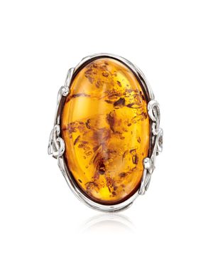Ross-Simons Amber Ring - Orange