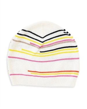 Kerri Rosenthal Edited Stripe Beanie Hat - Yellow