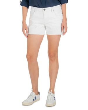 Kut From The Kloth Jane High Rise Shorts - Blue