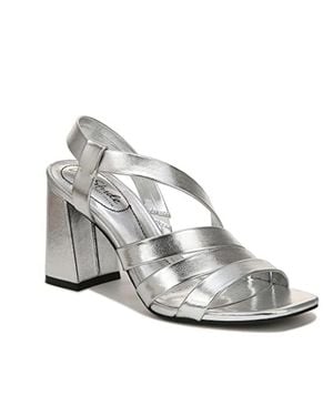 LifeStride Broadway I4261S3-020 Strappy Block Heel Zogg3375 - Gray
