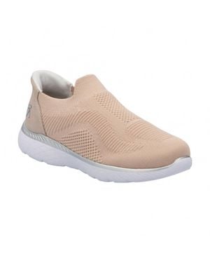 Rieker M5072 Slip-On Sneaker - Natural