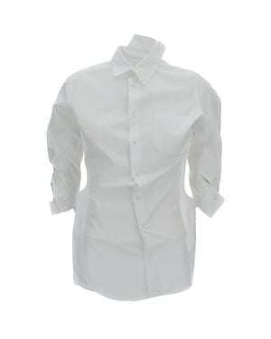 Junya Watanabe Deconstructed Cotton Shirt - Gray