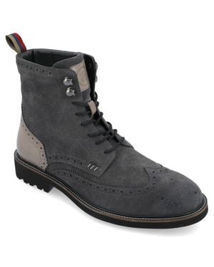 Thomas & Vine Welch Wingtip Ankle Boot - Black
