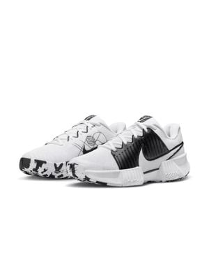 Nike Zoom Challenge Fq4155-100 Sneaker Pickleball Shoes Ham864 - Metallic