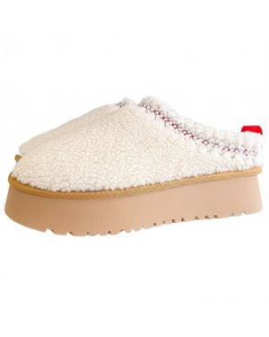 Ccocci Isaac Sherpa Platform Slipper - White