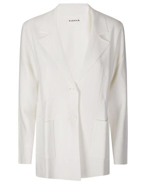 P.A.R.O.S.H. Soft Fabric Jacket - White