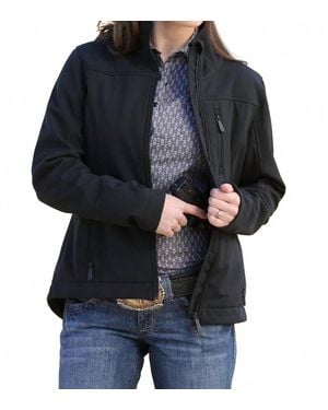 Cinch Conceal Carry Softshell Bonded Jacket - Black