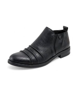 BUENO Pina Ruched Toe Shoes - Black