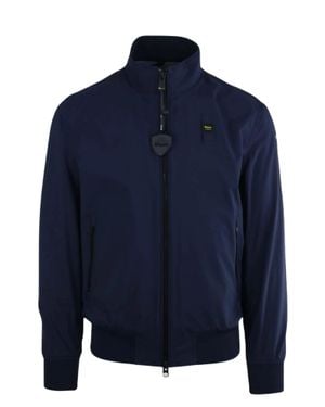 Blauer Anson Bomber Jacket - Blue