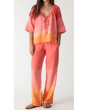 Electric and Rose Beach Pants - Red