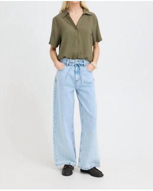 B.Young Kacila Wide Leg Jeans - Blue