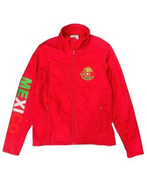 TRUEDAMES Mexico Embroidered Soft Shell Jacket