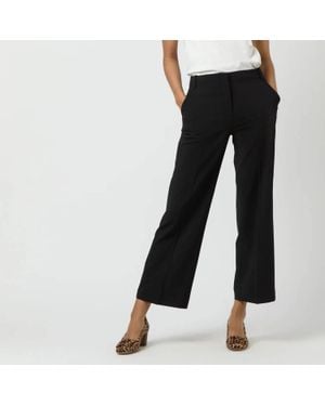 ANN MASHBURN Frankie Cropped Pant - Black