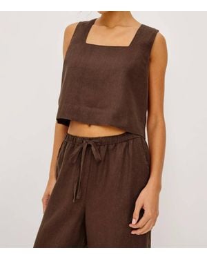 Rails Akira Top - Brown