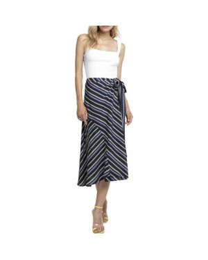 Astr Teagan Skirt - Blue