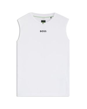 BOSS Active Tank Top - White