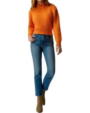 AMO Chloe Crop Jean - Blue