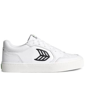 CARIUMA Vallely Sneakers Leather Skateboarding Shoes Hawk1224 - White