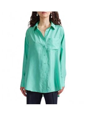 Apiece Apart Oversized Button Down - Green