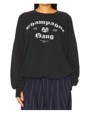 The Laundry Room Champagne Gang Sweatshirt - Black