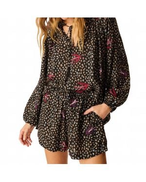 Natalie Martin Penny Blouse - Black