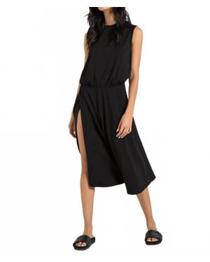 n:PHILANTHROPY Bloom Midi Dress - Black
