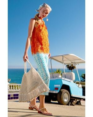 Trina Turk Mirai Top - Blue