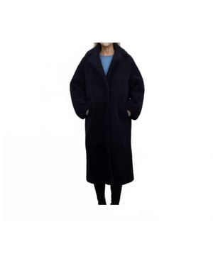 Lusso Beni Quasar Fur Coat - Blue
