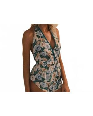 Noblesse Oblige Liberty Short Romper - Black