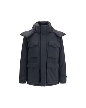 Laminar Polyamide Parka - Blue