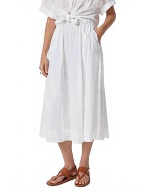 Lilla P Voile Circle Skirt - White