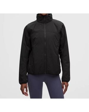 lululemon Insulated Back-Vent Running Jacket - Black