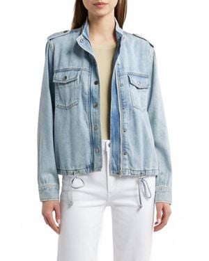 Rails Collins Denim Utility Jacket - Blue