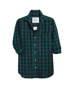 Frank & Eileen Joedy Boyfriend Button Up - Green