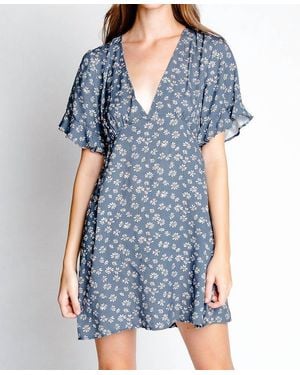 MONTE Sandy Mini Dress - Blue