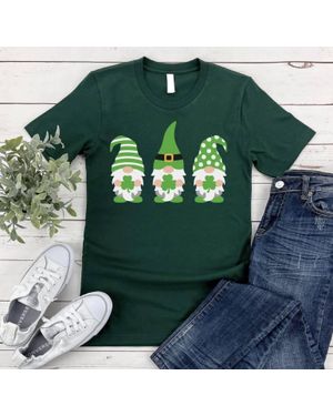 Exclusive Thredz Lucky Gnomes Tee - Green