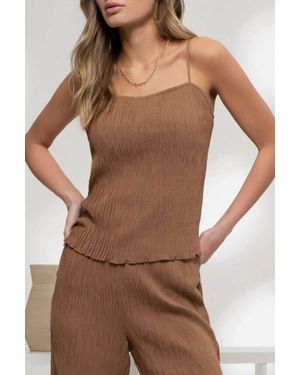 The Workshop Studio Vernazza Top - Brown