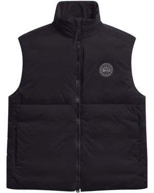 Canada Goose Padded Vest With High Collar - Blue